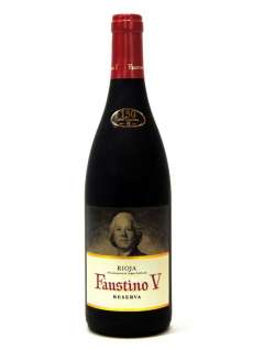 Raudonas vynas Faustino V