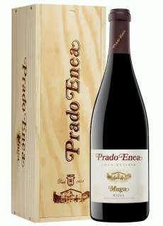 Raudonas vynas Prado Enea  - Caja de Madera
