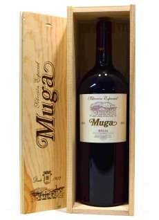 vynas Muga Magnum en caja de madera